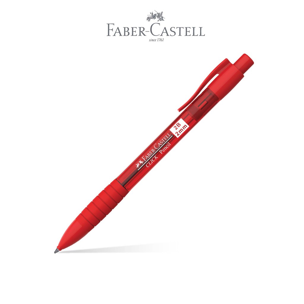 

Faber castell Mechanical Pencil 2.0 2B Bar Red