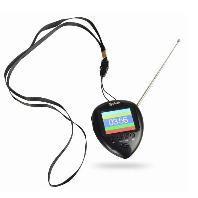 Mini TV Portable Analog + FM Radio - Pocket Watch FM/TV MyTech MT-010