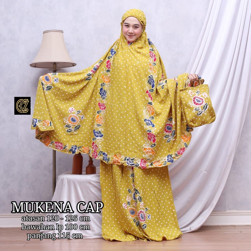 Mukena Setelan Batik Asli Pekalongan Rayon Adem 58 / Coza Batik