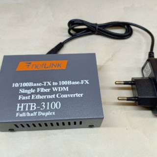 Jual Net Link HTB3100 HTB 3100 side A 25Km Media Konverter Fiber Optic ...