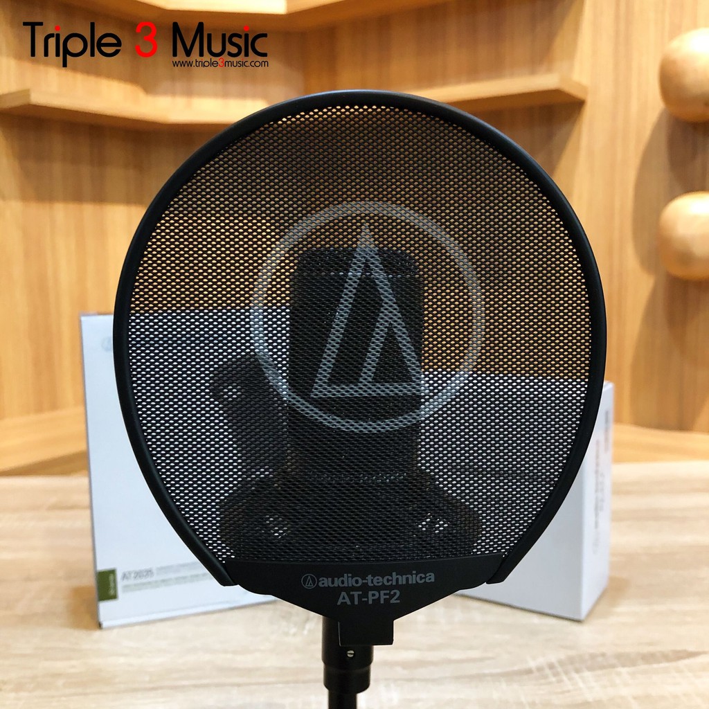 AUDIO TECHNICA AT2035 With AT PF2 POP FILTER ORIGINAL