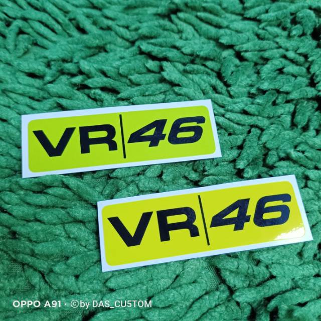 Sticker printing orajet glossy VR | 46 panjang 7,5cm