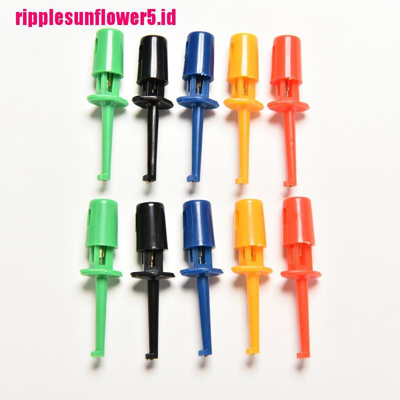 10pcs Klip Kait Test Mini SMD Multi Warna