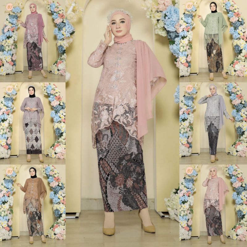 KEBAYA MODERN//KEBAYA ORIGINAL//BLOUSE NAILA//By Bening Jaya