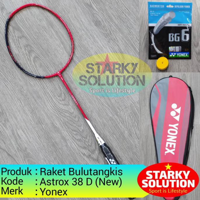 YONEX ASTROX 38D 38 D Paket Raket Bulutangkis Original