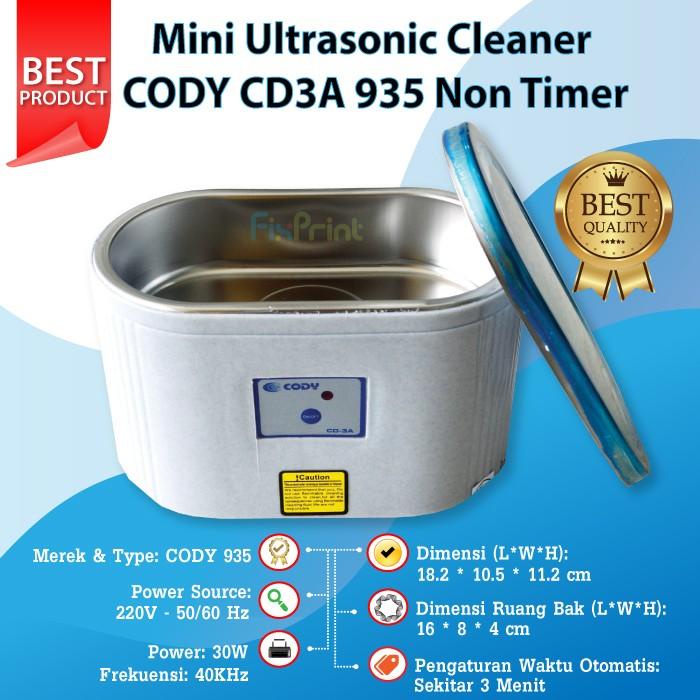 Mini Ultrasonic Cleaner DADI DA-968 + Timer Murah