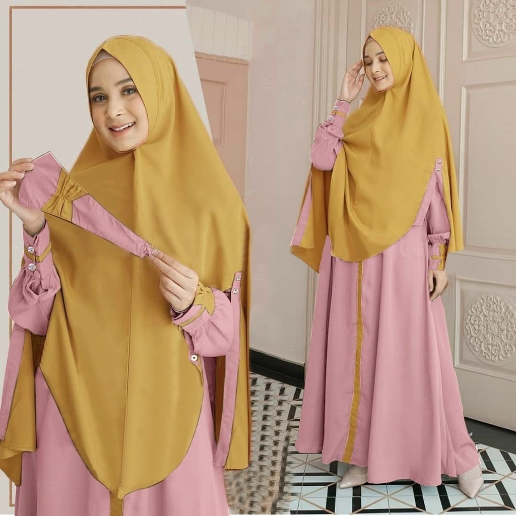GEVARIE / GAMIS WANITA / MUSLIM WANITA / SY ARUMI