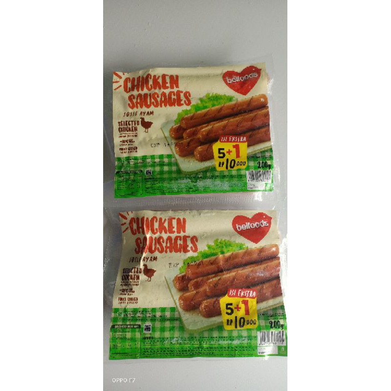 

BELFOODS Sossis Chicken Sausages 200gr