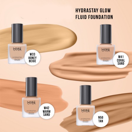 MAKE OVER Hydrastay Glow Fluid Foundation