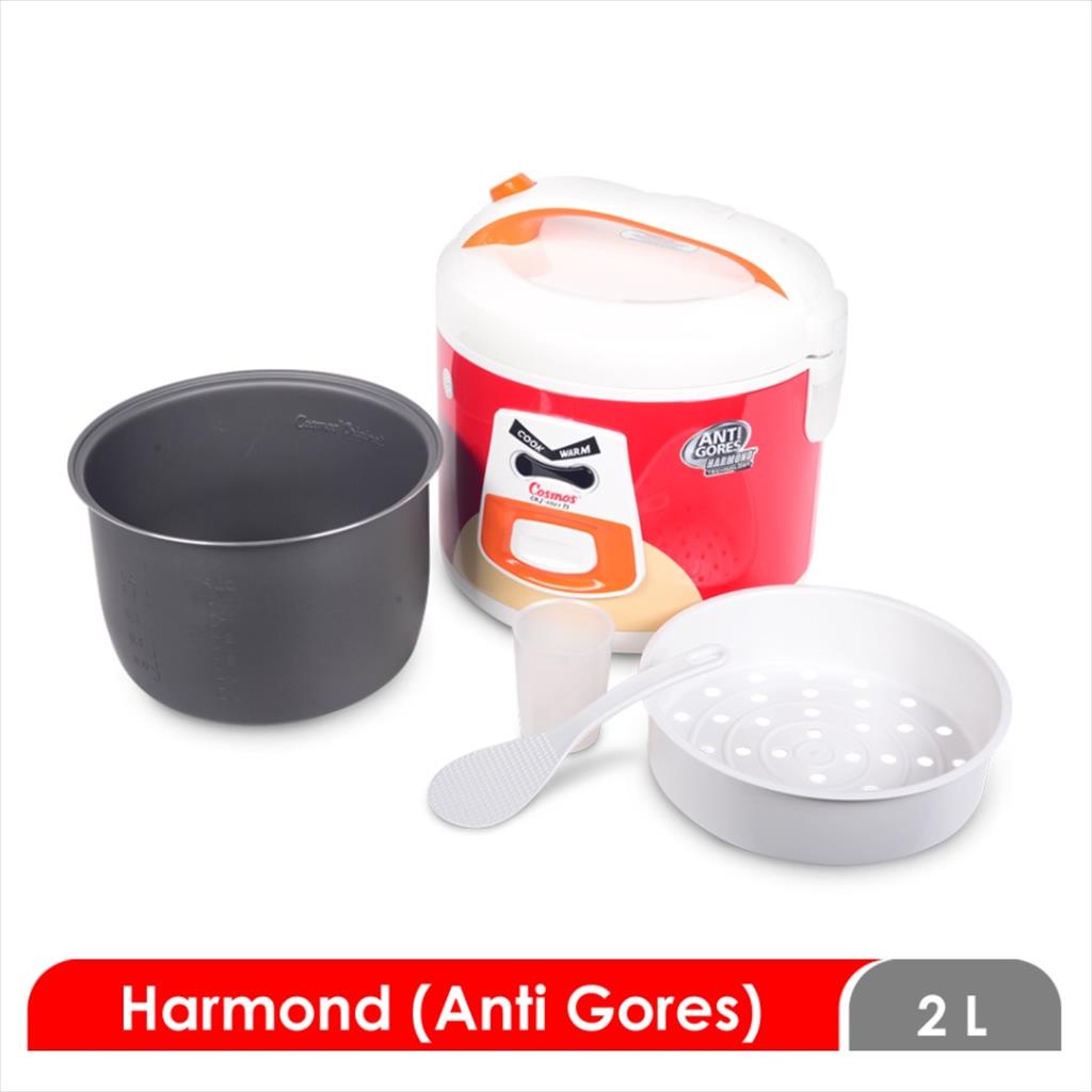 Rice Cooker Magic Com Cosmos Harmond Anti Gores Kapasitas 2 Liter CRJ 6023 N