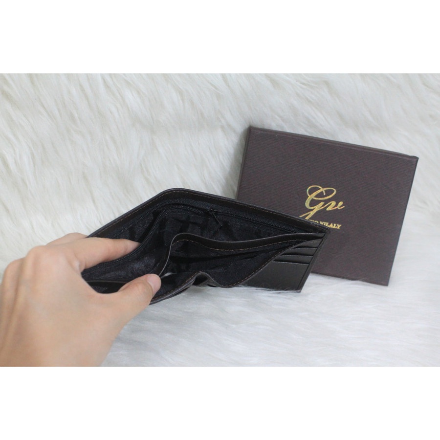 Dompet kulit asli original ori pria import Gi0 Vilaly