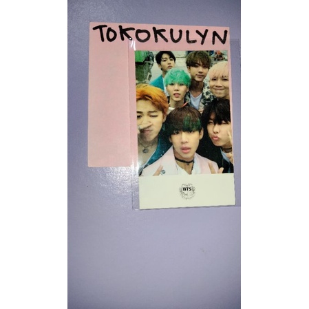 photocard group BTS HYYH