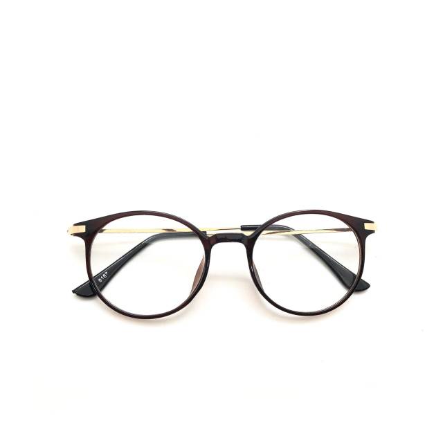 Frame Kacamata Bulat, Kaca mata Wanita, Kacamata Vintage, Kaca mata Trendy, Kacamata Elegant 8167