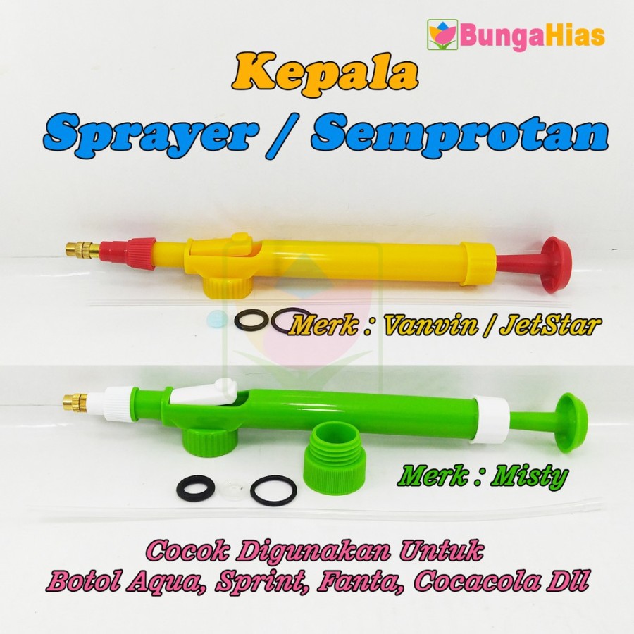 Kepala sprayer , hand sprayer , Kepala semprotan burung bertekanan