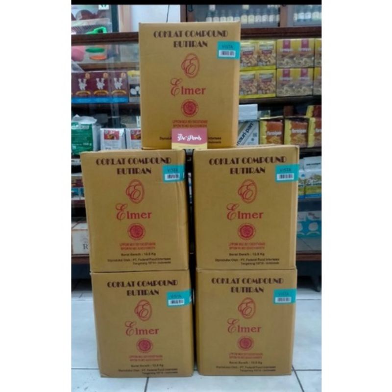 

Meses Elmer COKLAT VISTA repack 250gr // Coklat butir Chocorice Cokelat // MESIS ENAK PREMIUM