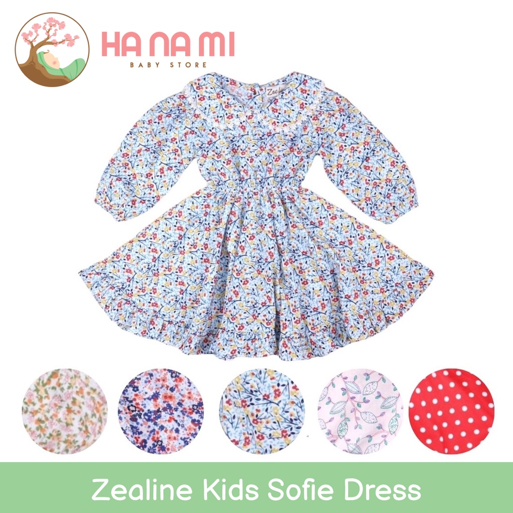 Zealine Sofie Dress 1 - 4 tahun