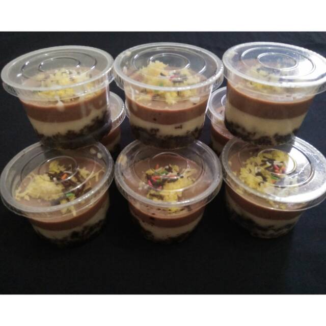 Puding cup oreo