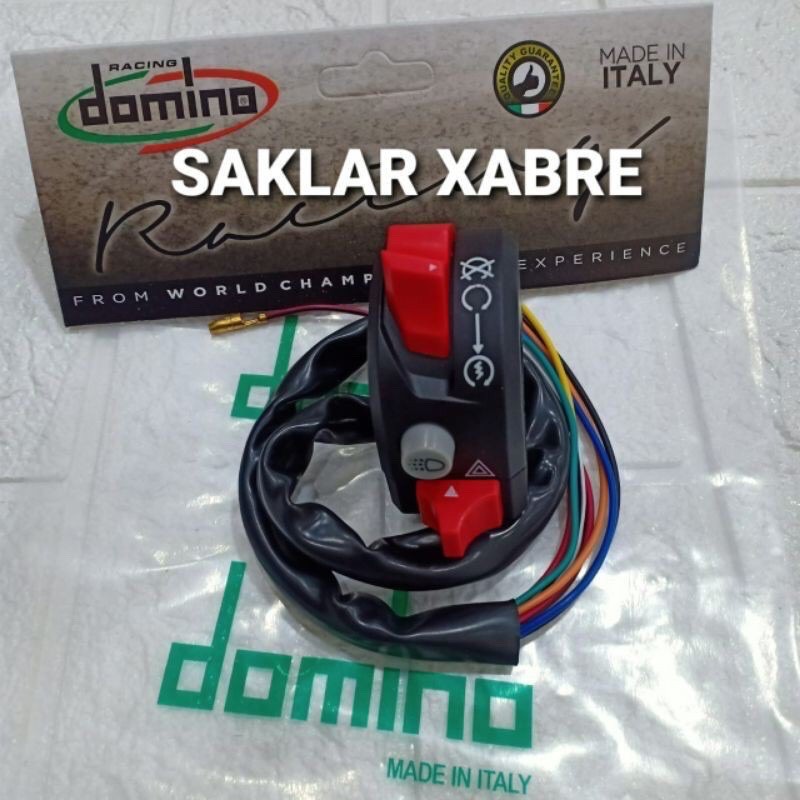 Saklar Kanan Xabre 4 Mode Starter ,Dim ,Hazard ,Engine Stop Universal