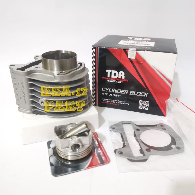 CYLINDER BLOK TDR BEAT 110 KARBU SCOOPY KARBU SPACY KARBU BORE UP 54,5 MM