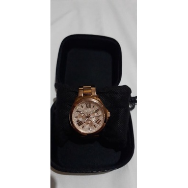 JAM FOSSIL PRELOVED BOYFRIEND ROSEGOLD CECILE BLINK