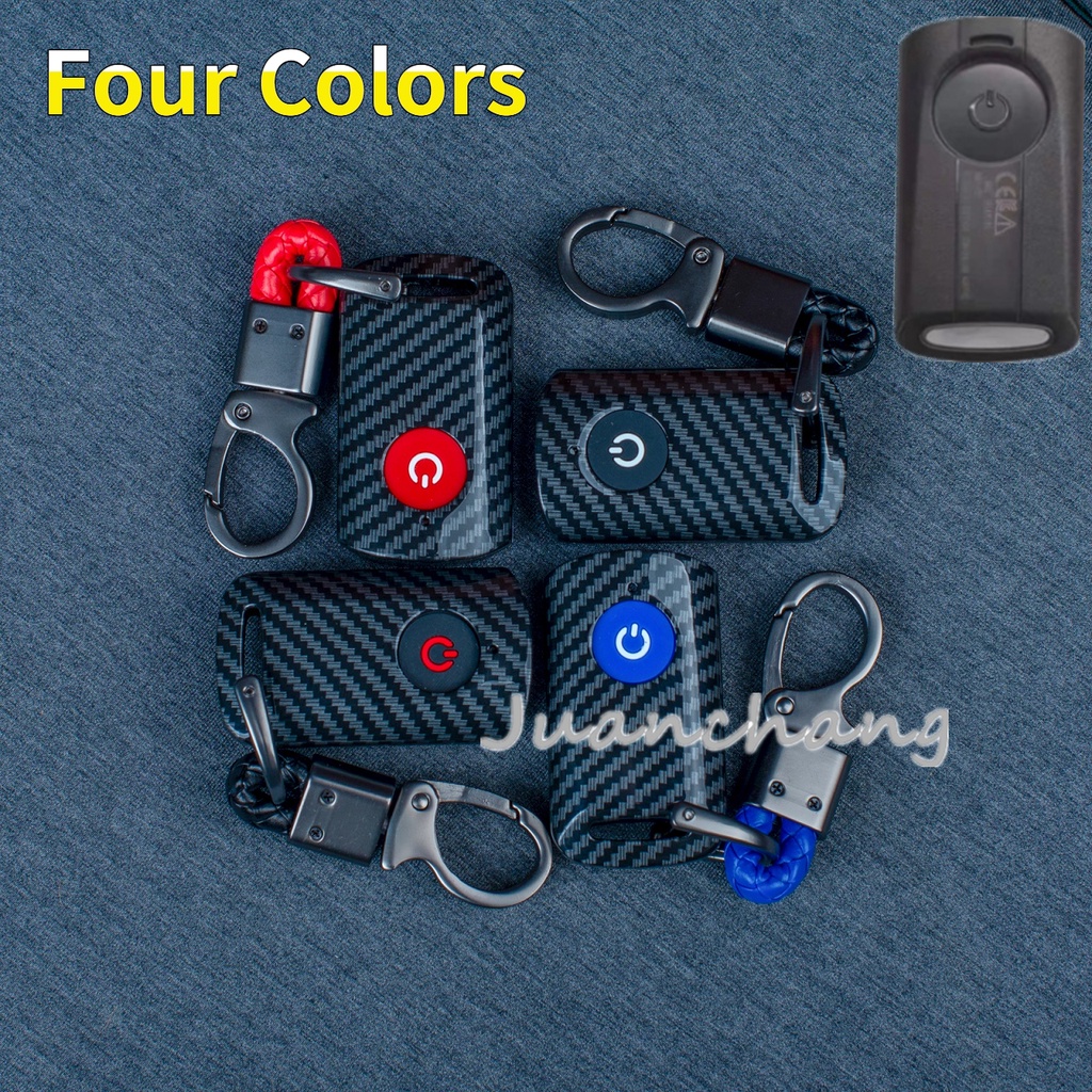 Case Kunci Mobil Bahan ABS Karbon Untuk Yamaha X-max 250 125 309 300 400 2020 2021 AEROX NVX155 QBIX JAUNS