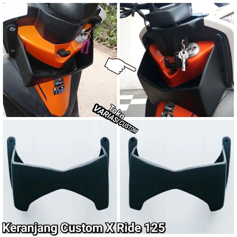 Side pocket X'Ride keranjang Yamaha X ride 125