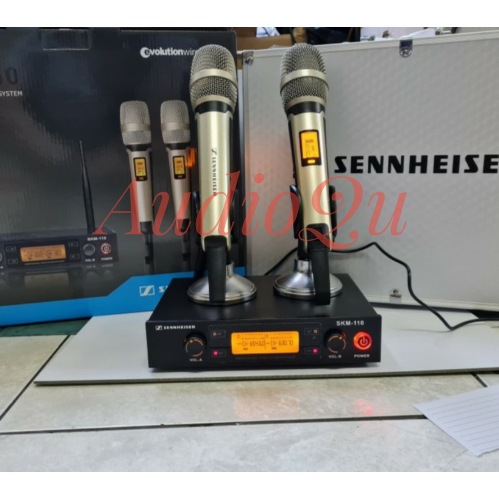 MIC WIRELESS SENNHEISER SKM110/ SKM 110 FREE KOPER HANDHELD