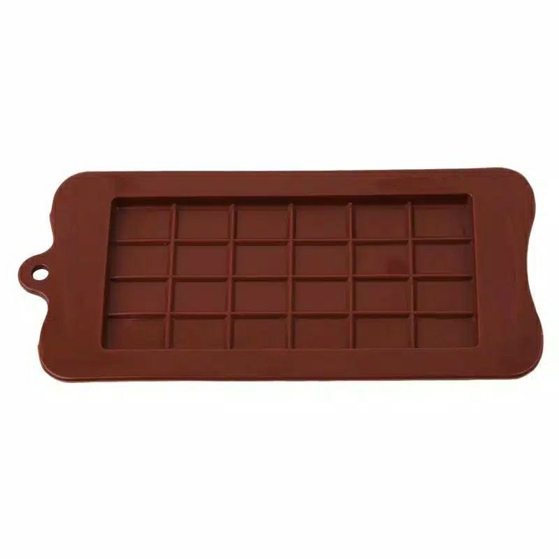 Cetakan Silikon Coklat Bar 24 Cavity