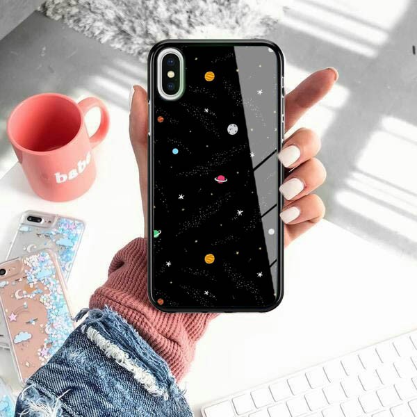 [P09] Phone Case Simple 2D For oppo vivo xiaomi realme samsung iphone