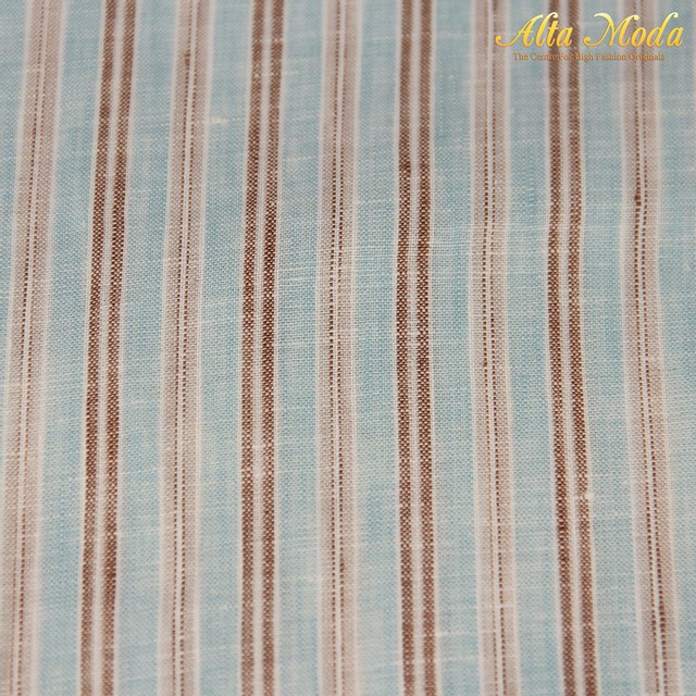 

Alta Moda Linen Tosca Kotak Garis Putih (1M)