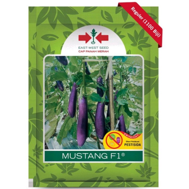 BENIH TERONG MUSTANG CAP PANAH MERAH