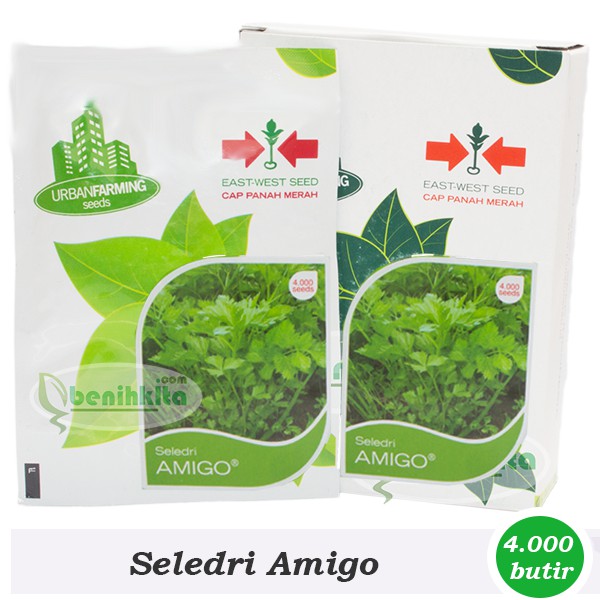 Benih Seledri Amigo (Kemasan Personal Pouch Cap Panah Merah)