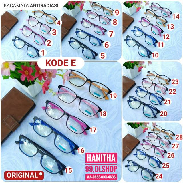 Kacamata anti radiasi Original