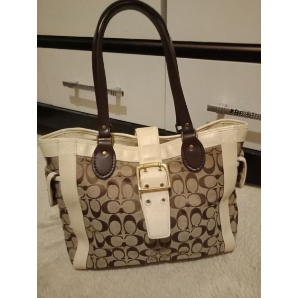 COACH SIGNATURE TOTEBAG