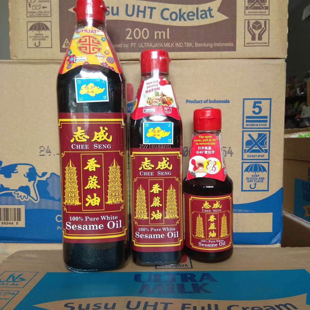 

CHEE SENG SESAME OIL [minyak wijen chee seng] 375 ml