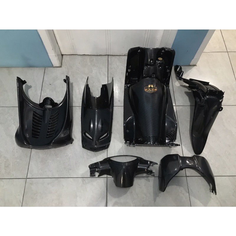 Paketan Body kasar Yamaha Mio smile 6 Macem full carbon