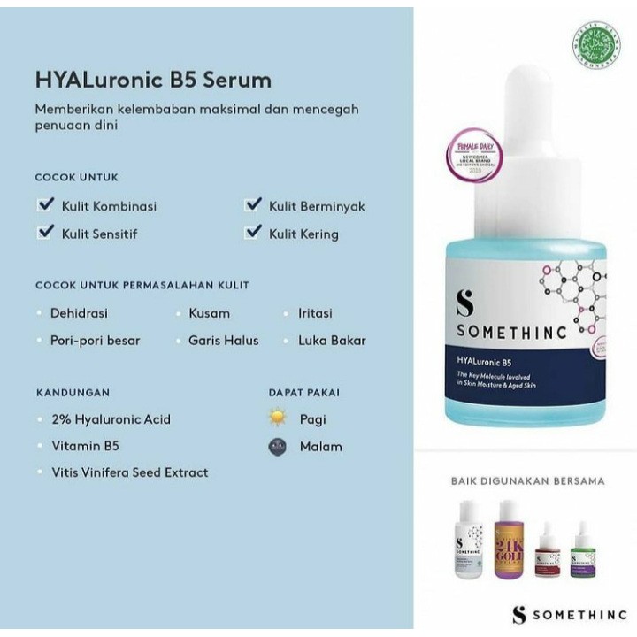 serum somethinc hyaluronic B5 serum