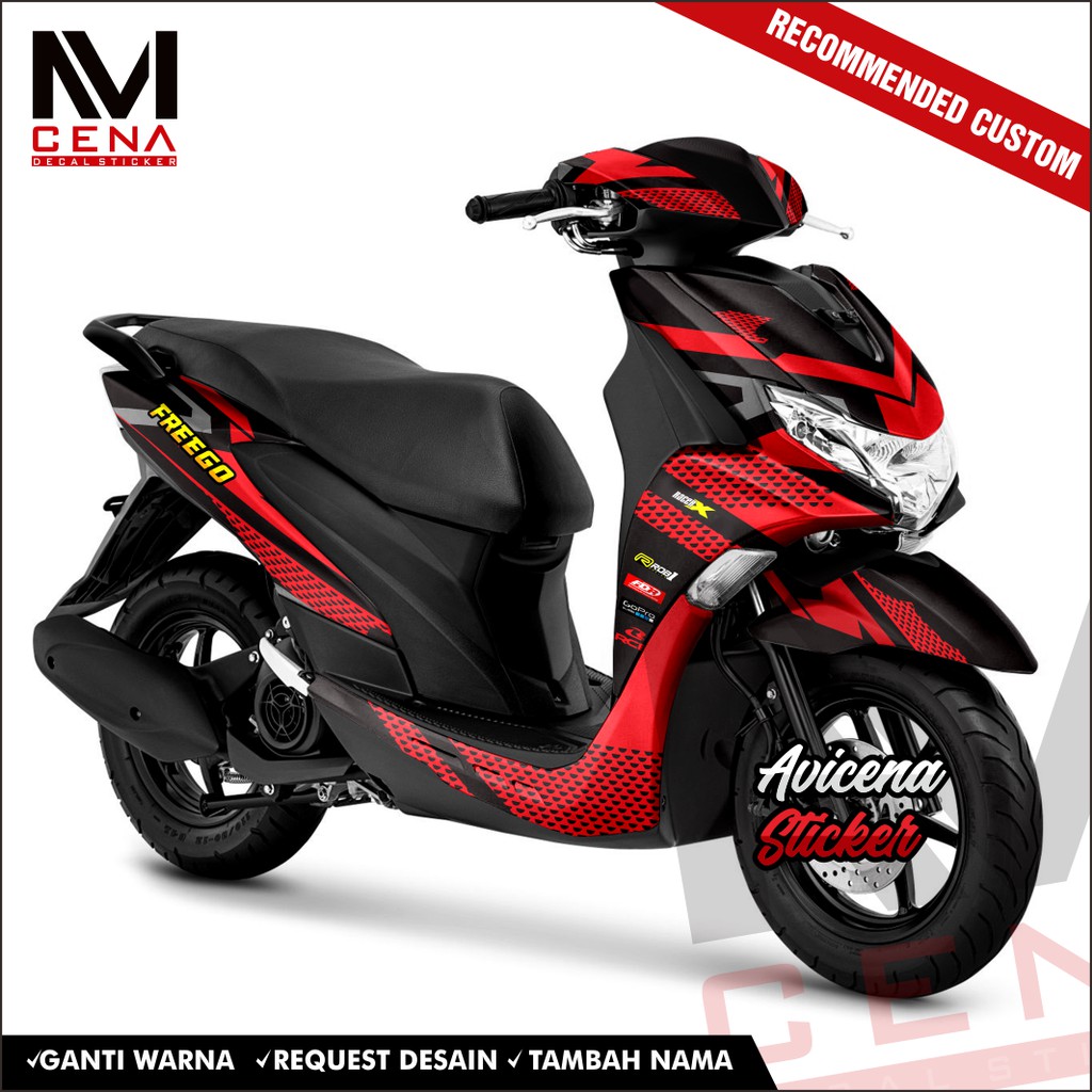 Sticker Decal Yamaha Freego Decal Sticker Freego Sticker Striping Decal Freego Full Body RFX