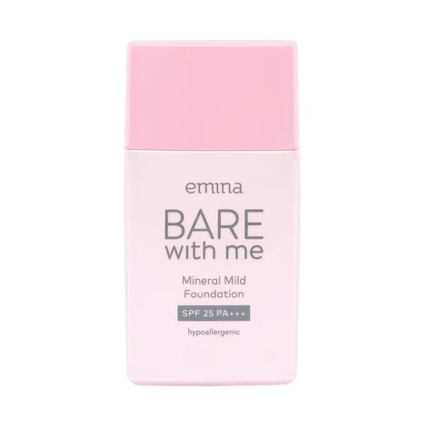 EMINA Bare With Me Mineral Mild Foundation 30ml