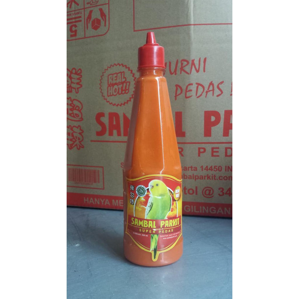 

Sambal Parkit 300ml Ganas Pedasnya ! HALAL !