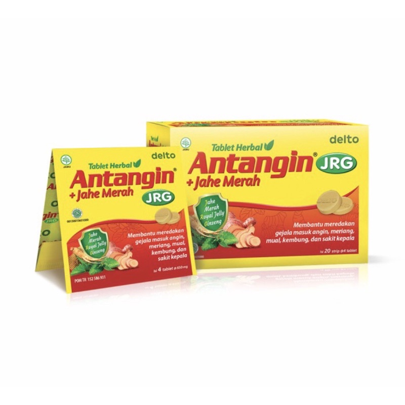 Antangin tablet strip 4 pcs ( meredakan masuk angin )