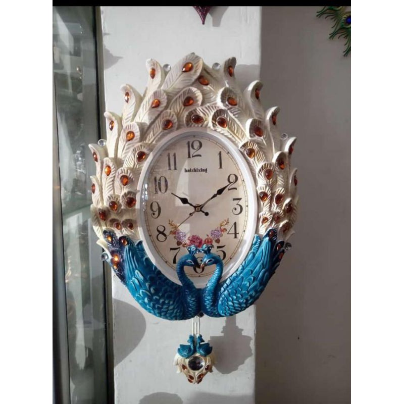 Jam dinding Permata Angsa (Free Palet Kayu)