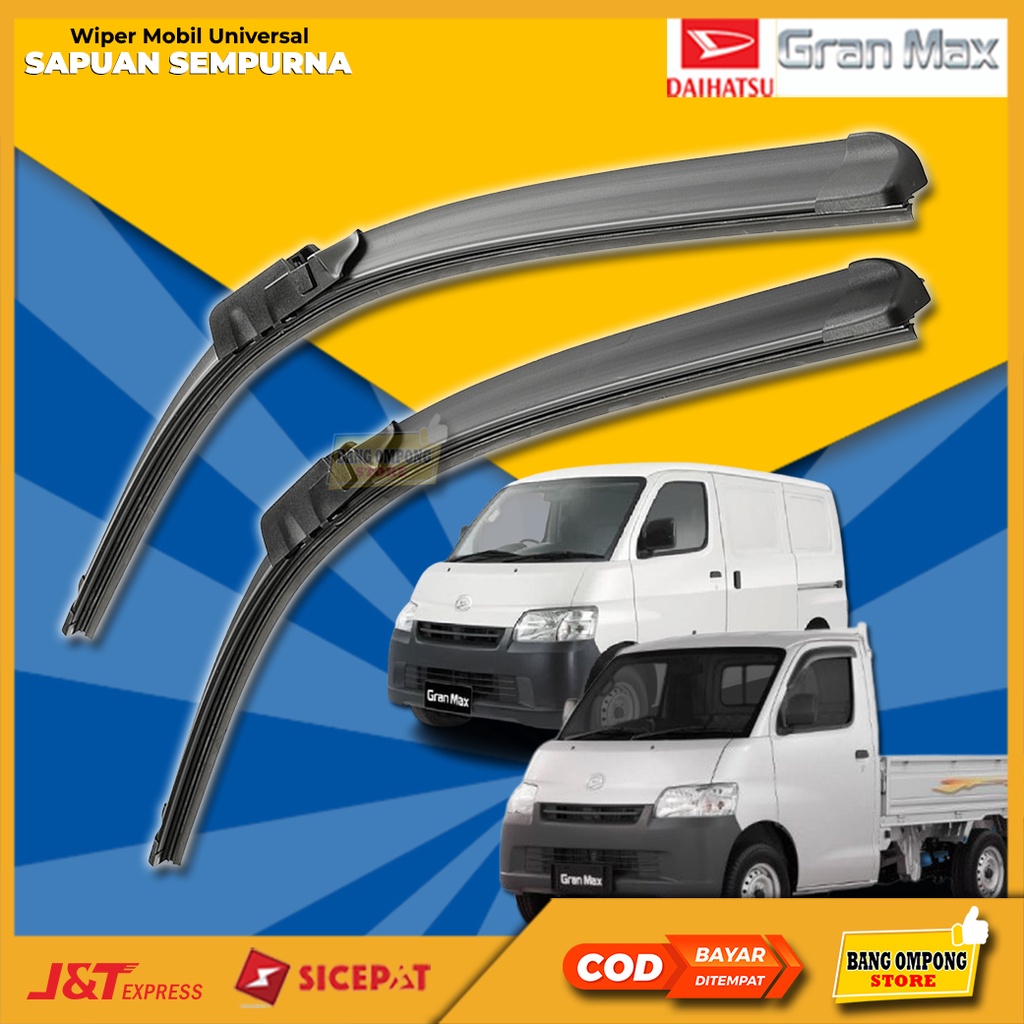 Wiper Frameless Kaca Mobil Daihatsu Gran Max Blind Van Wifer Mobil Grand Max Pickup Gran Max Pick up Pikup