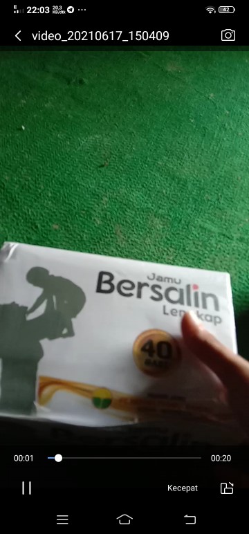 Paket Jamu Habis Bersalin Lengkap 40 Hari Payung Pusaka Mandiri