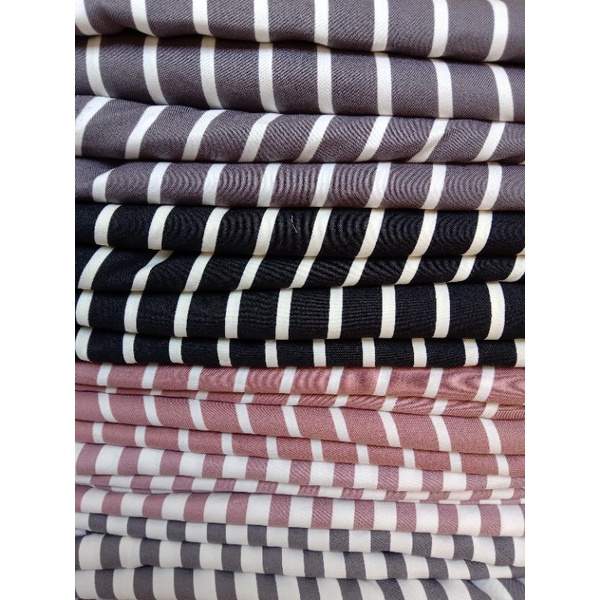 NEW~Kain Kiloan Motif Salur / Toko Rizwan