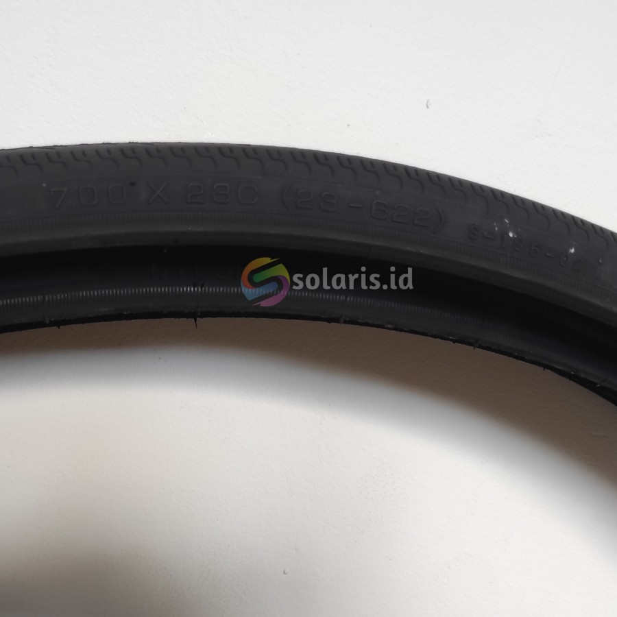 Ban Luar Fixie Balap ukuran 700x23c Swallow Hitam