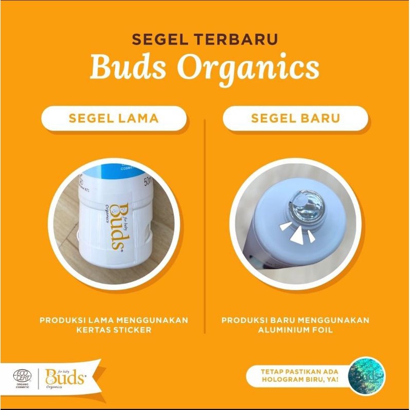 Buds Organics Kids Conditioner Lavender / Orange Kondisioner Anak Organik