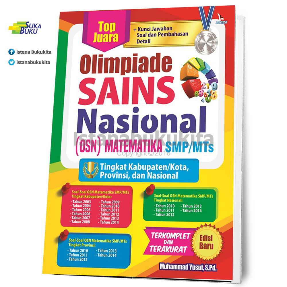 Buku Top Juara Olimpiade Sains Nasional Osn Matematika Smp Mts