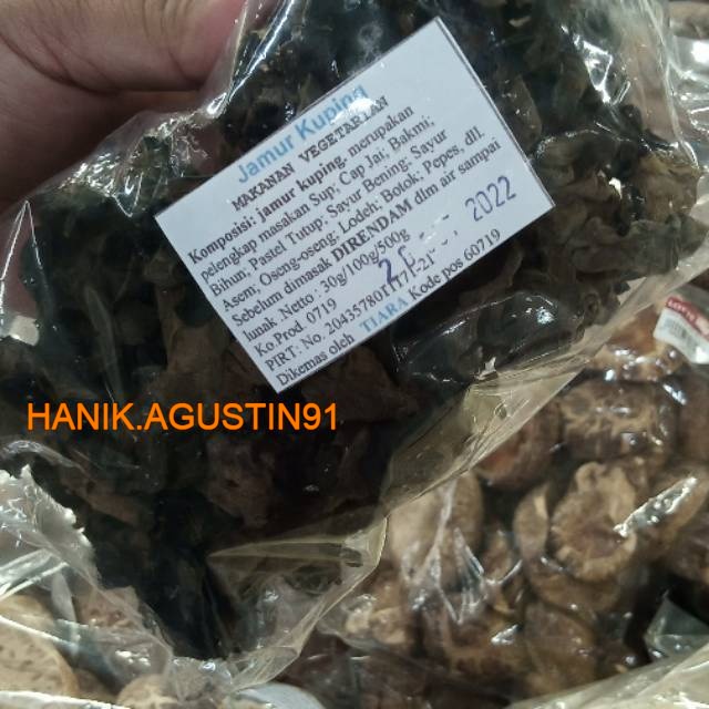 

JAMUR KUPING KERING 100GR