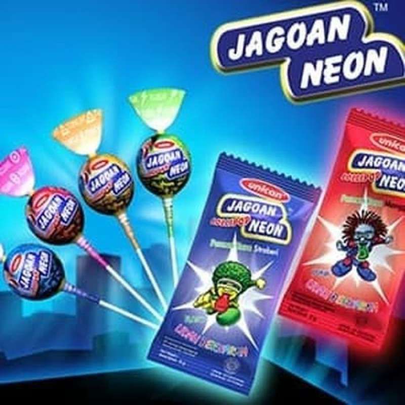 

Permen Lollipop jagoan neon ( 12pcs x 7gr ) permen enak dan murah